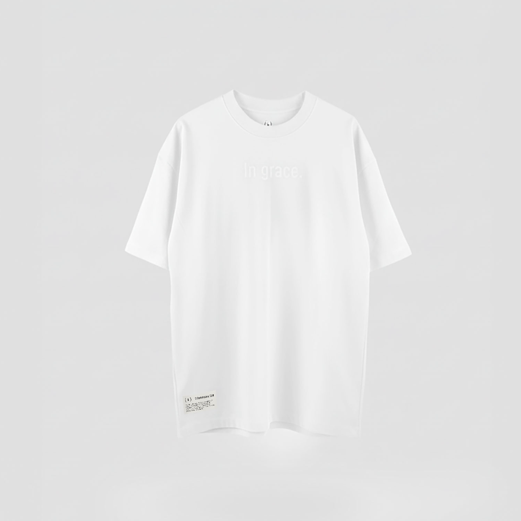 In grace. – Men’s Oversized (Quiet)