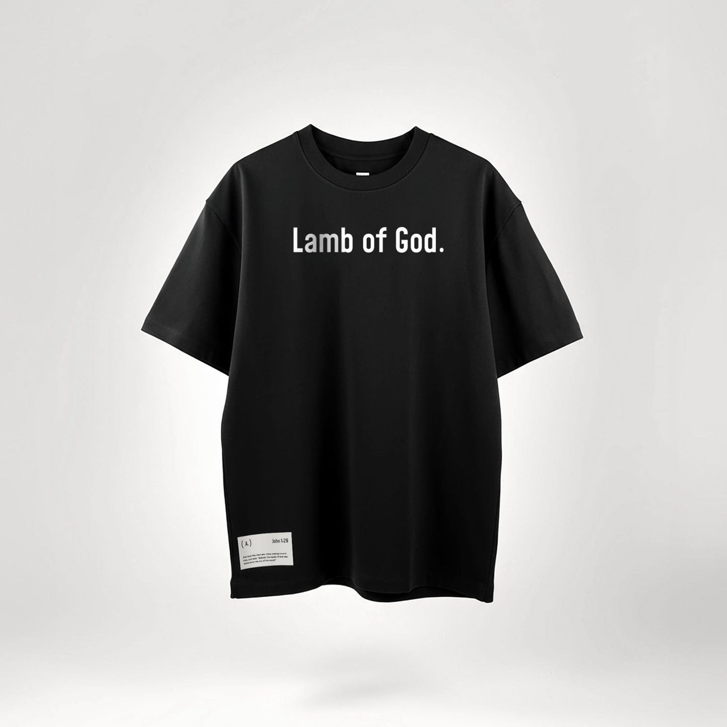 Lamb of God. – Men’s Oversized (Bold)