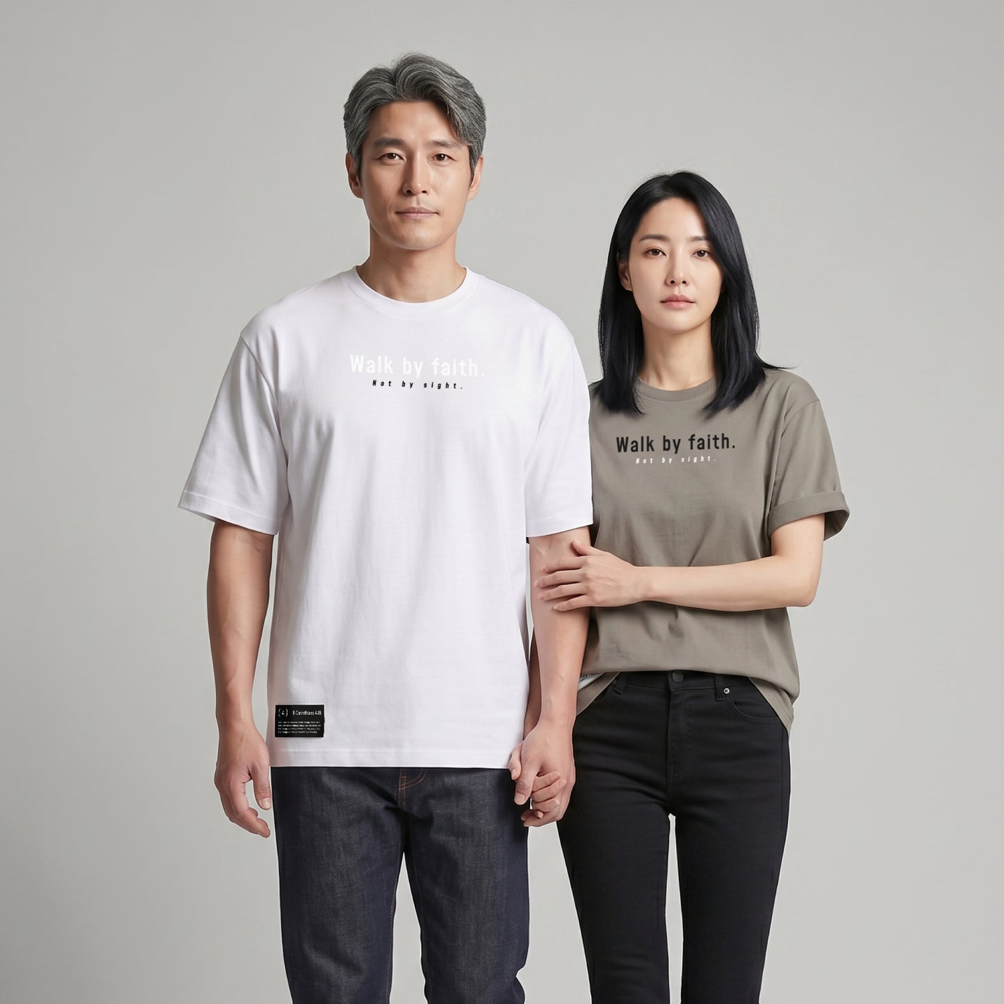 Walk by faith. – Unisex Relaxed Fit
