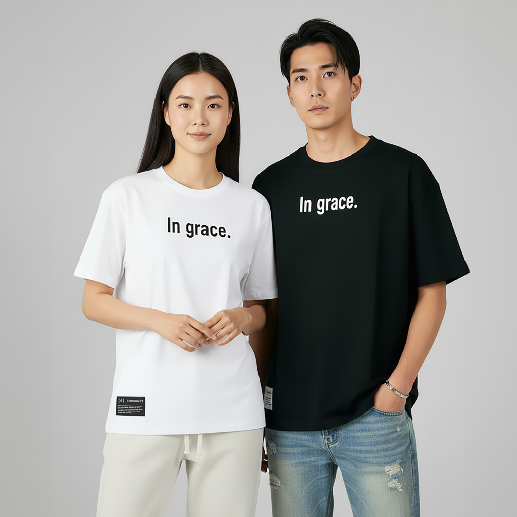 In grace. – Unisex Relaxed Fit (Bold)