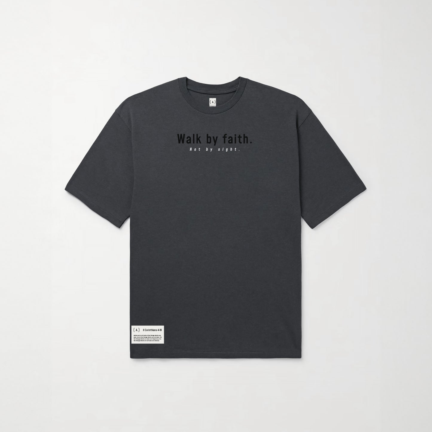 Walk by faith. – Unisex Relaxed Fit