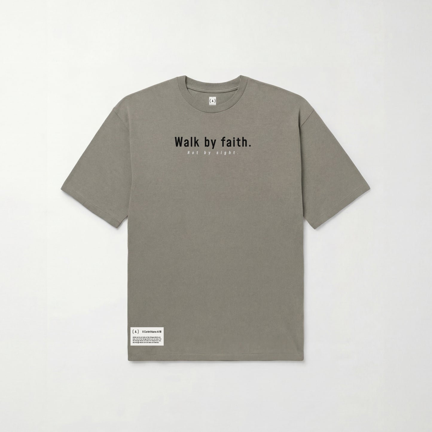 Walk by faith. – Unisex Relaxed Fit