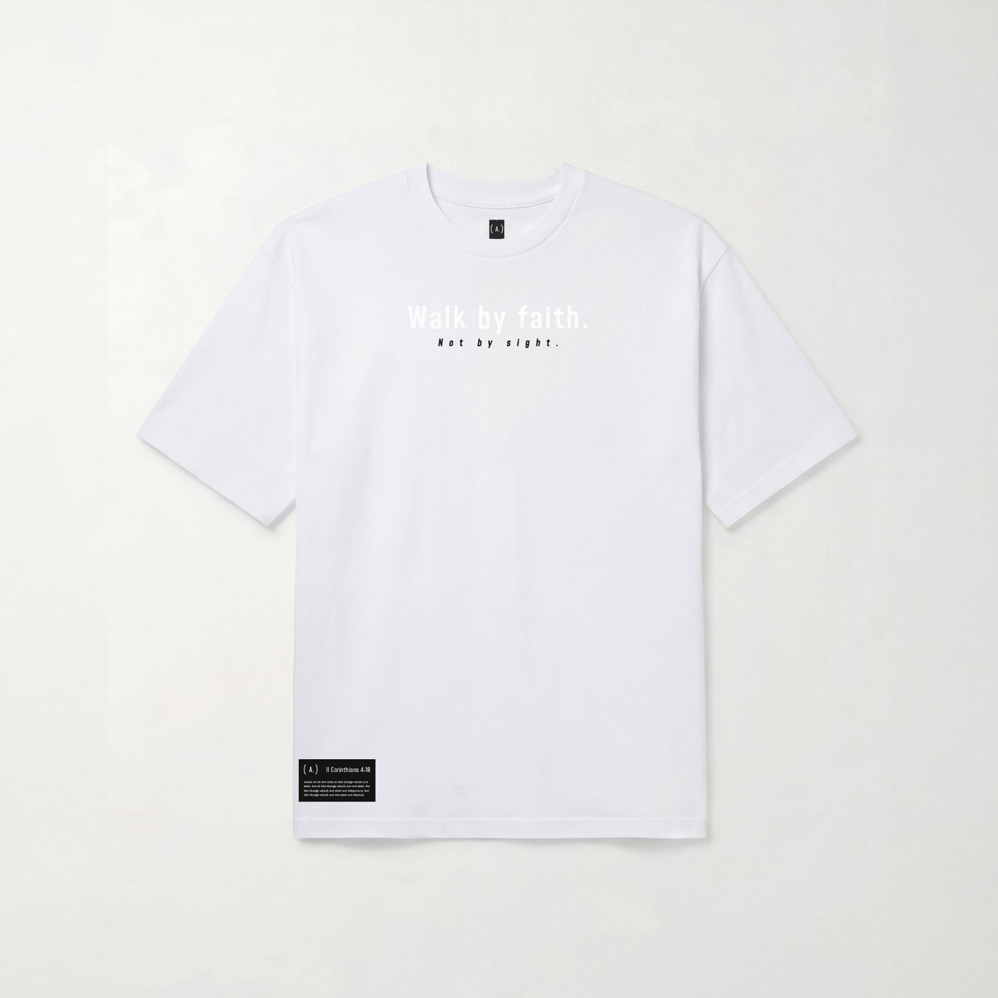 Walk by faith. – Unisex Relaxed Fit