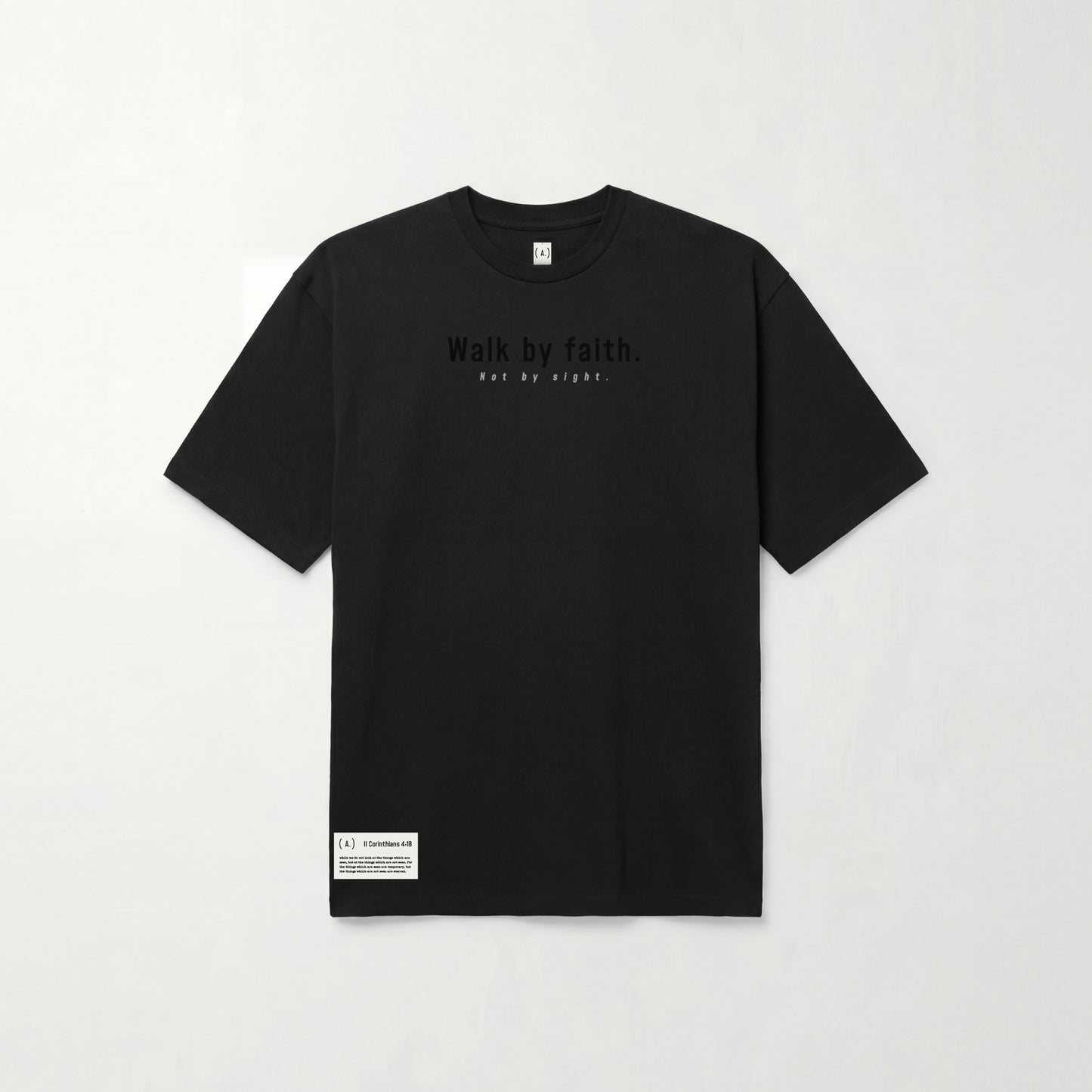 Walk by faith. – Unisex Relaxed Fit