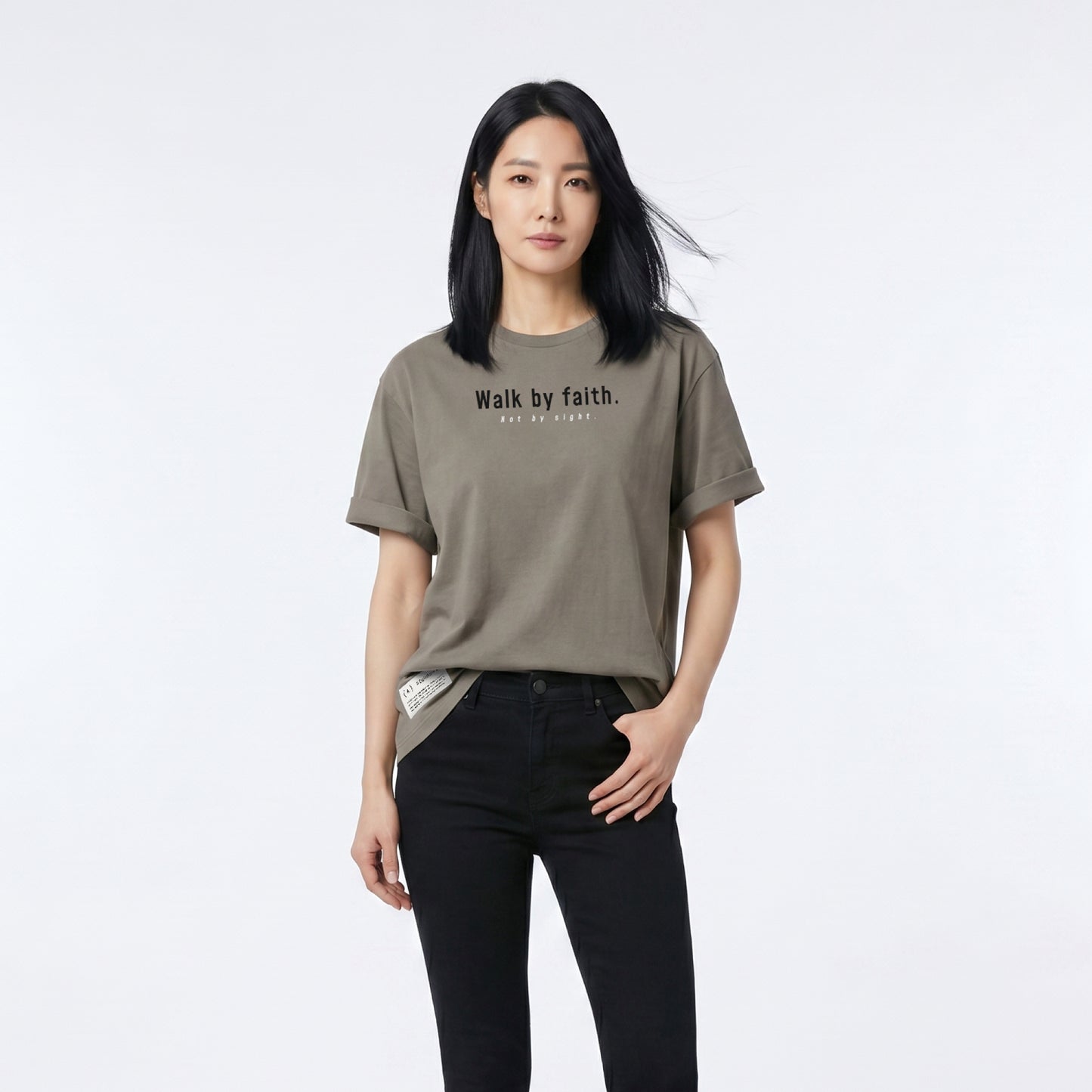 Walk by faith. – Unisex Relaxed Fit