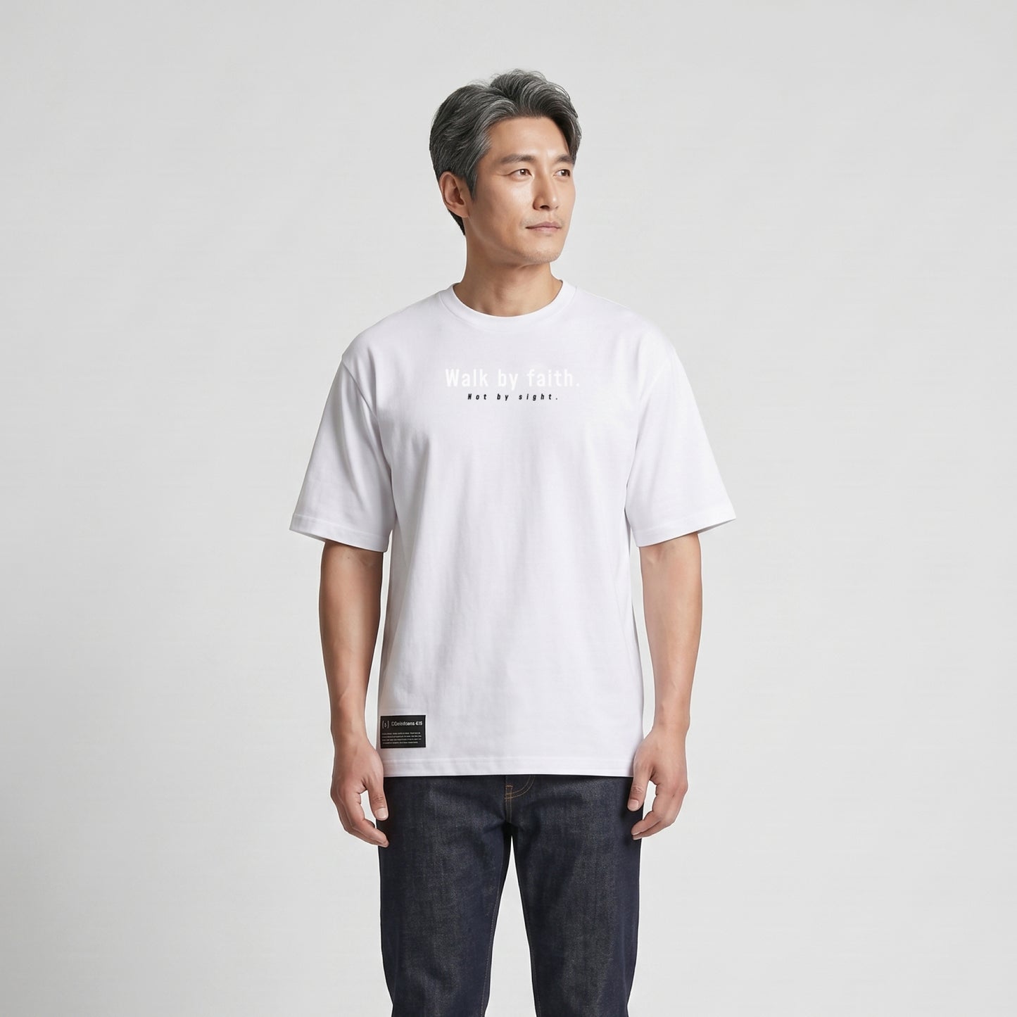 Walk by faith. – Unisex Relaxed Fit