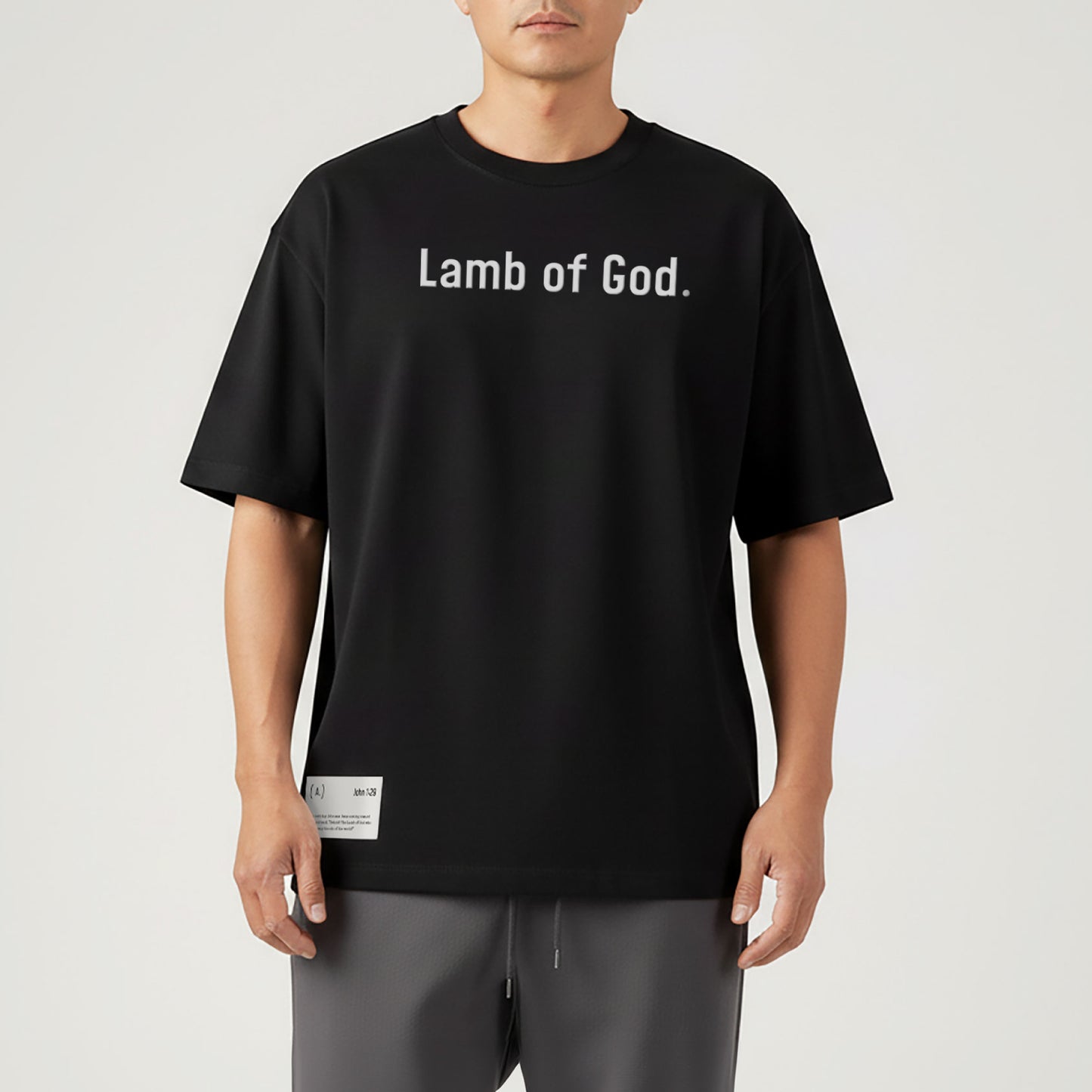 Lamb of God. – Men’s Oversized (Bold)