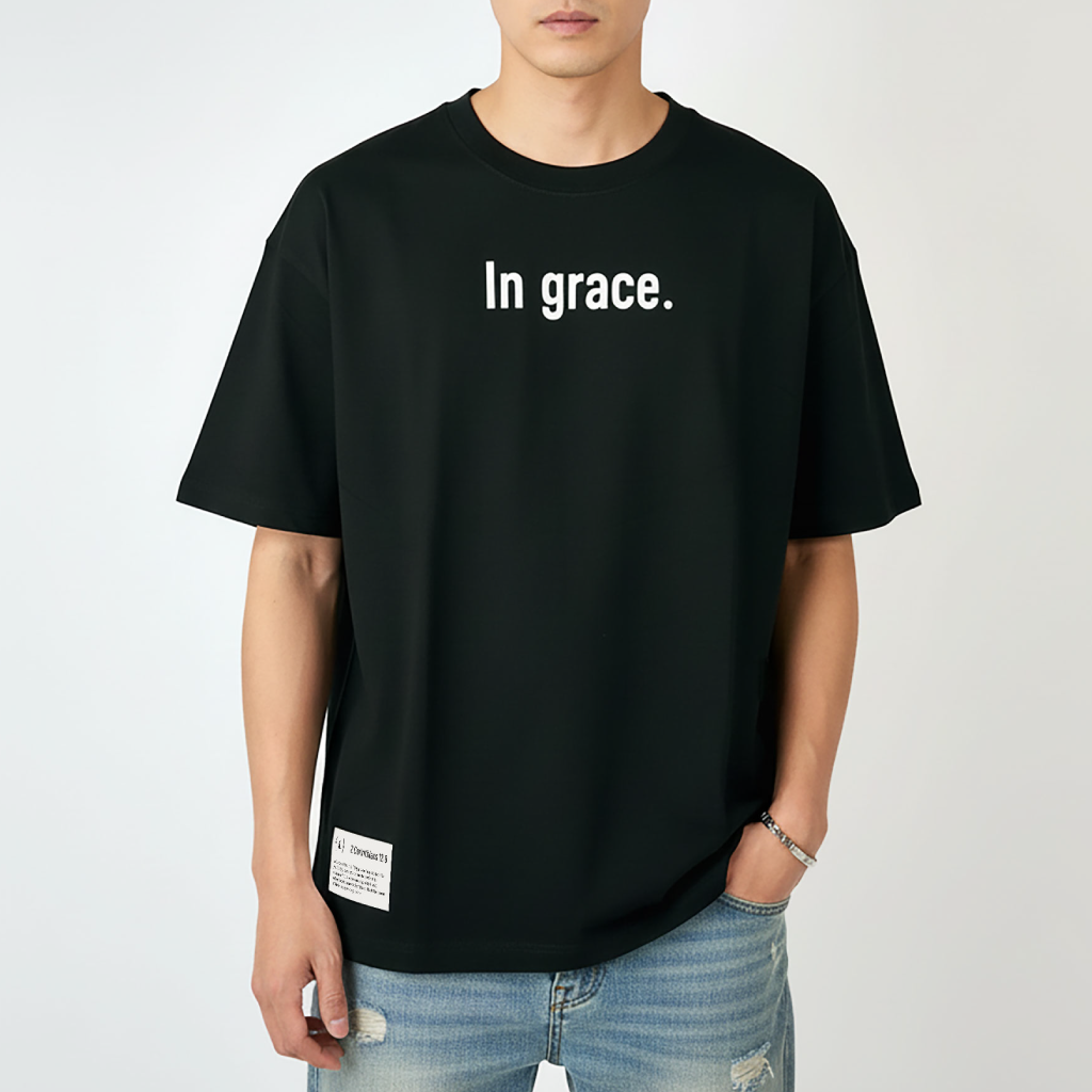 In grace. – Unisex Relaxed Fit (Bold)