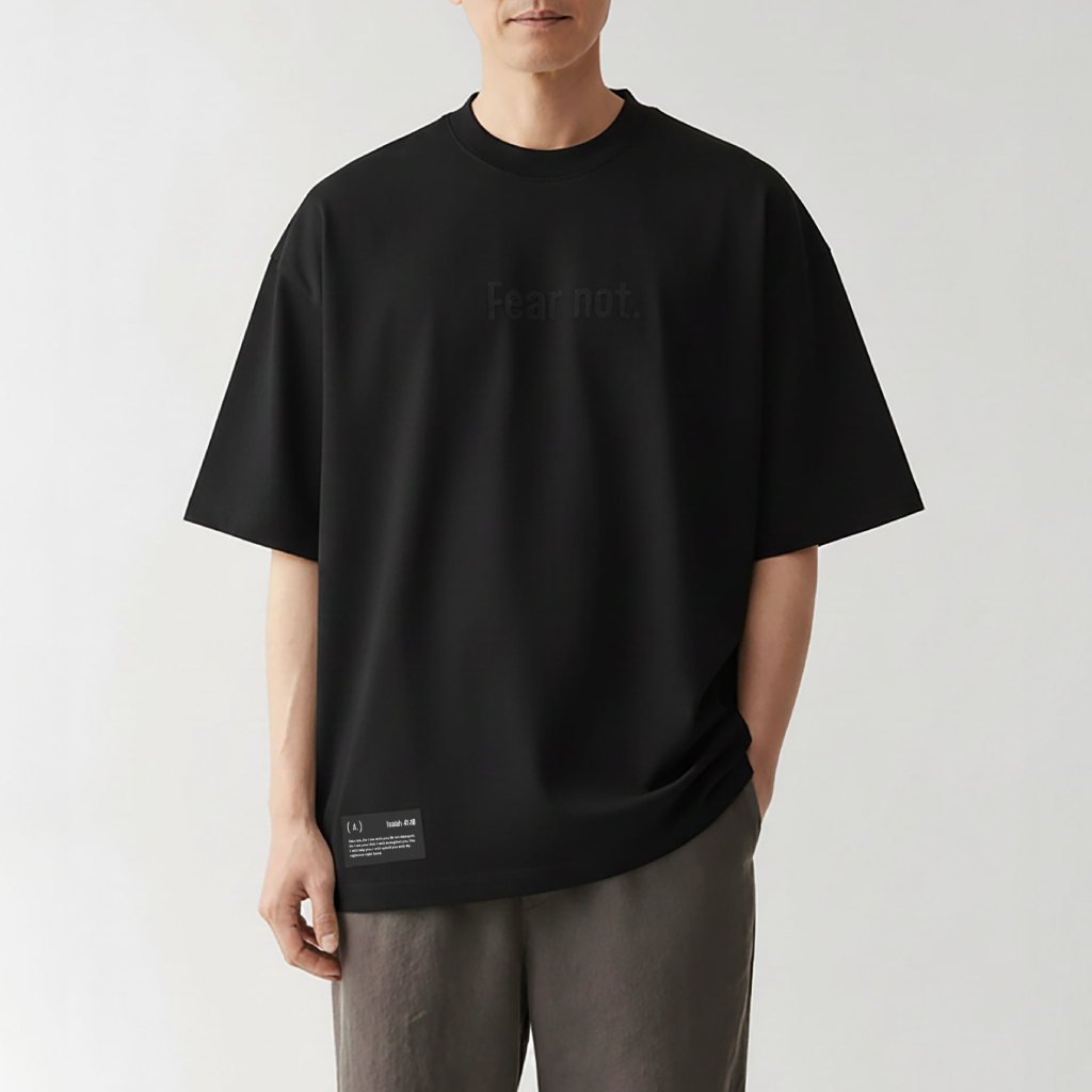 Fear Not. – Men’s Oversized (Quiet)