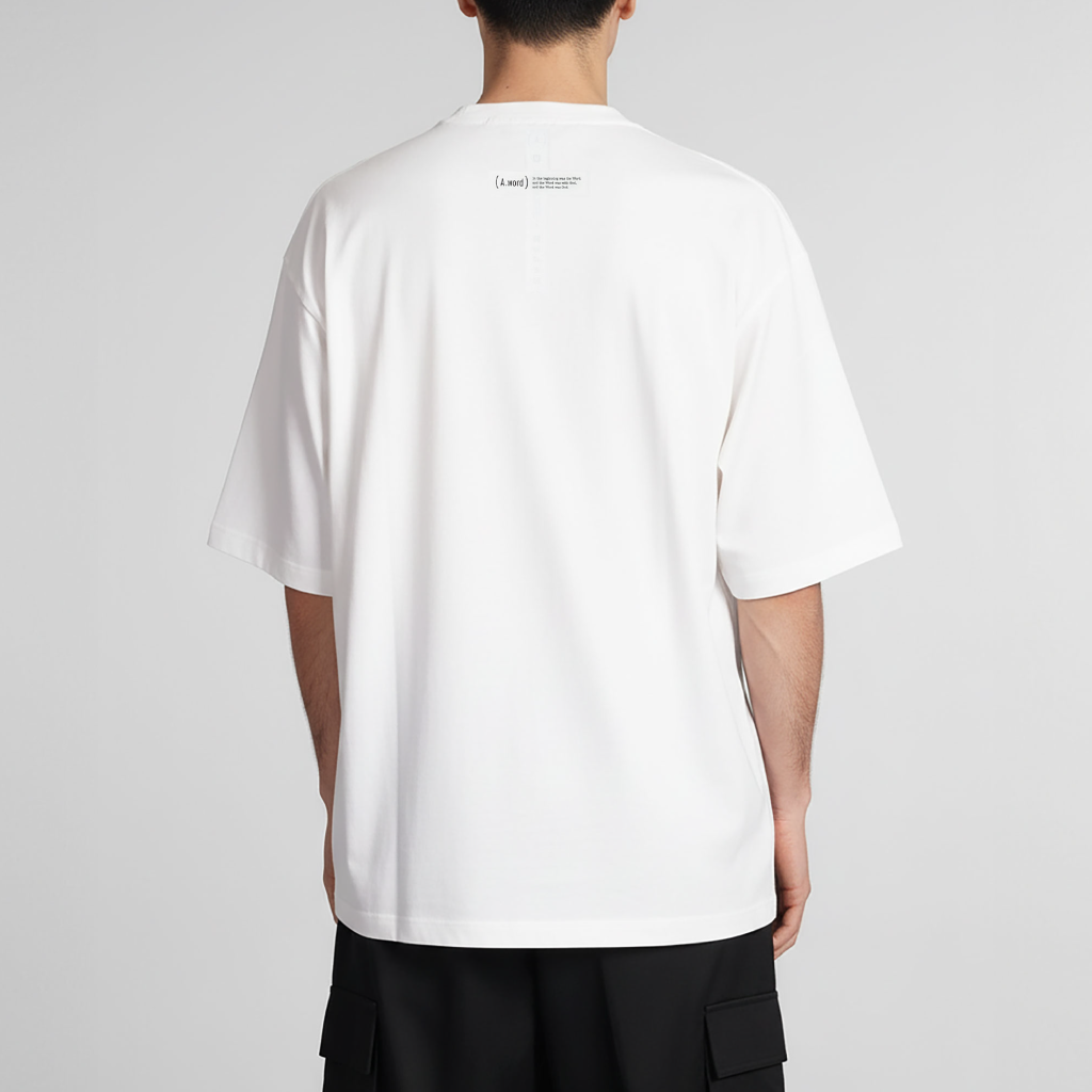 Be still. – Men’s Oversized (Quiet)