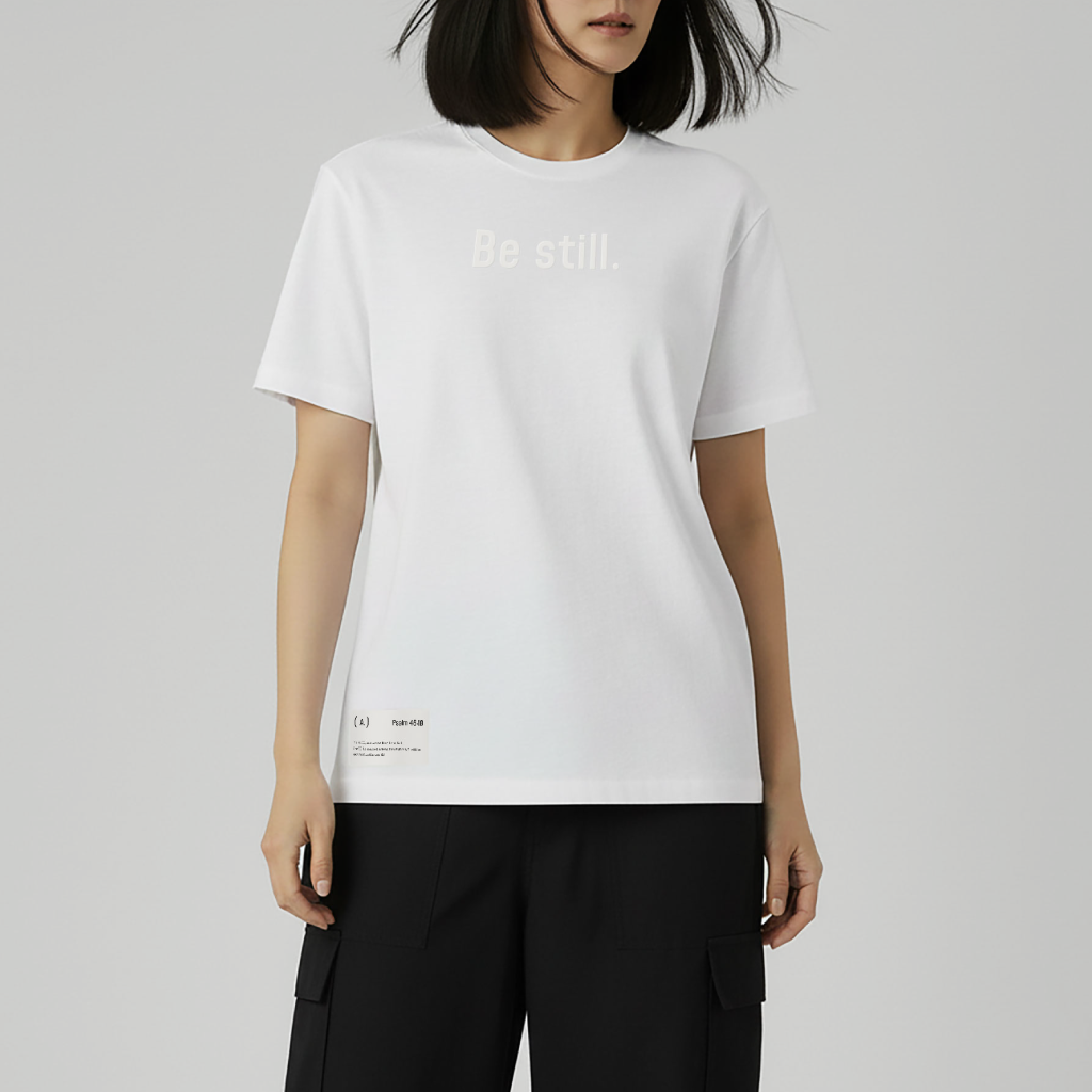 Be still. – Women’s Basic (Quiet)