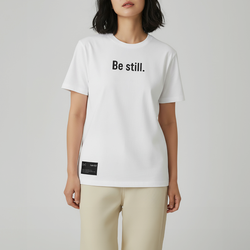 Be still. – Women’s Basic (Bold)
