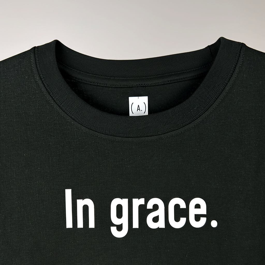 In grace. – Unisex Relaxed Fit (Bold)