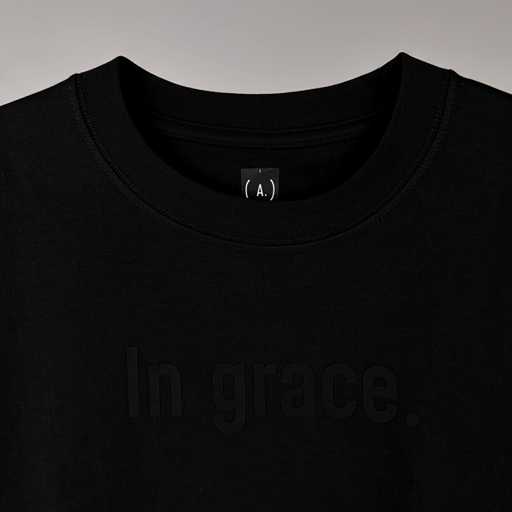 In grace. – Men’s Oversized (Quiet)