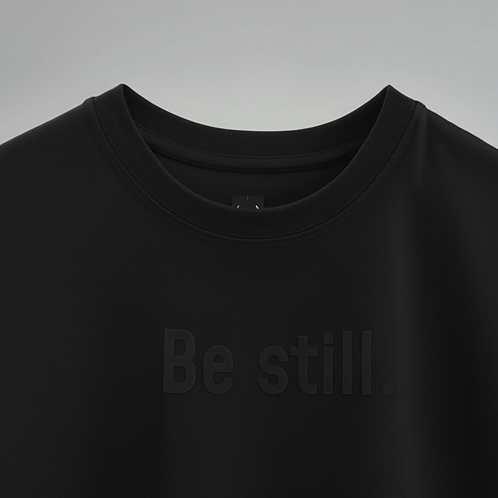 Be still. – Women’s Basic (Quiet)