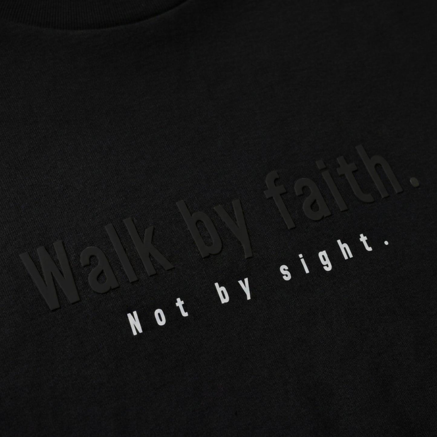 Walk by faith. – Unisex Relaxed Fit