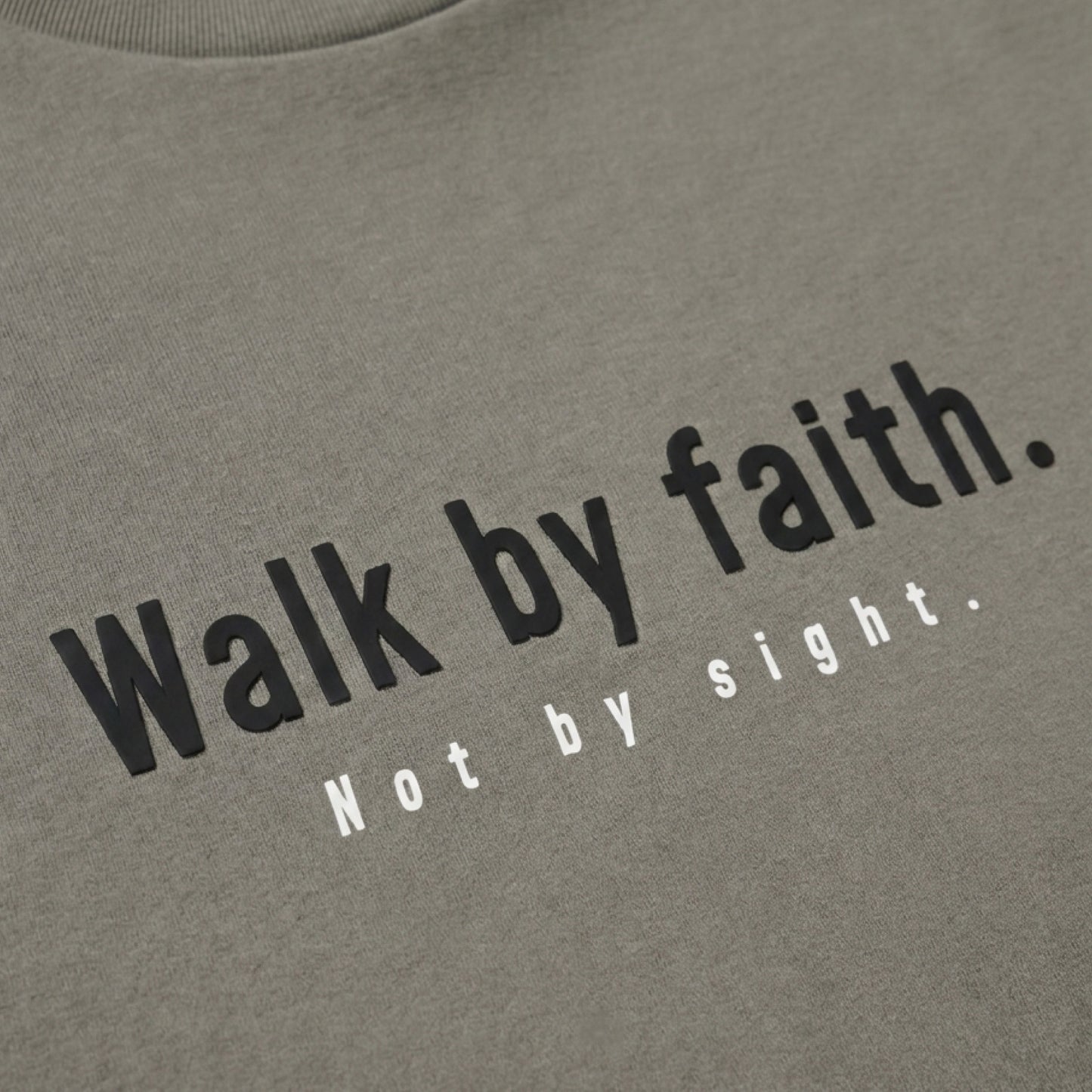 Walk by faith. – Unisex Relaxed Fit