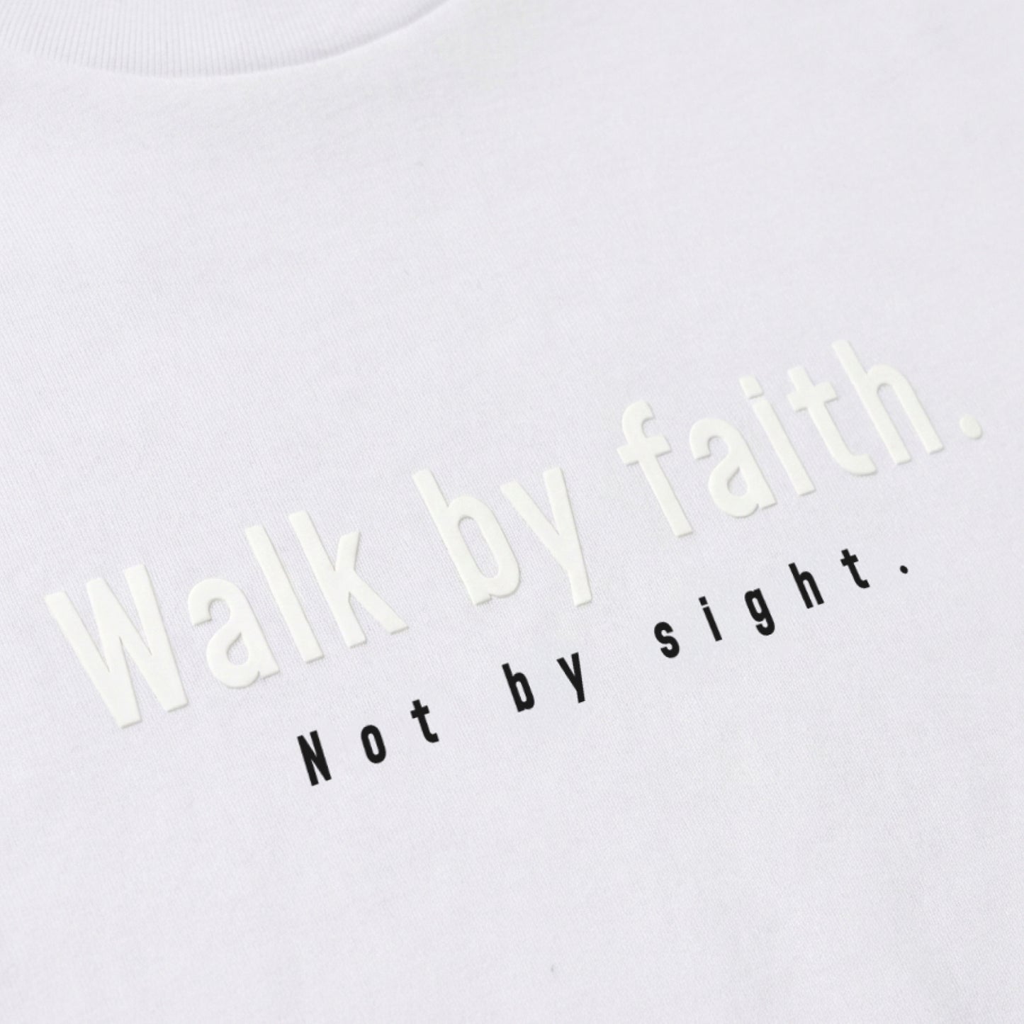 Walk by faith. – Unisex Relaxed Fit