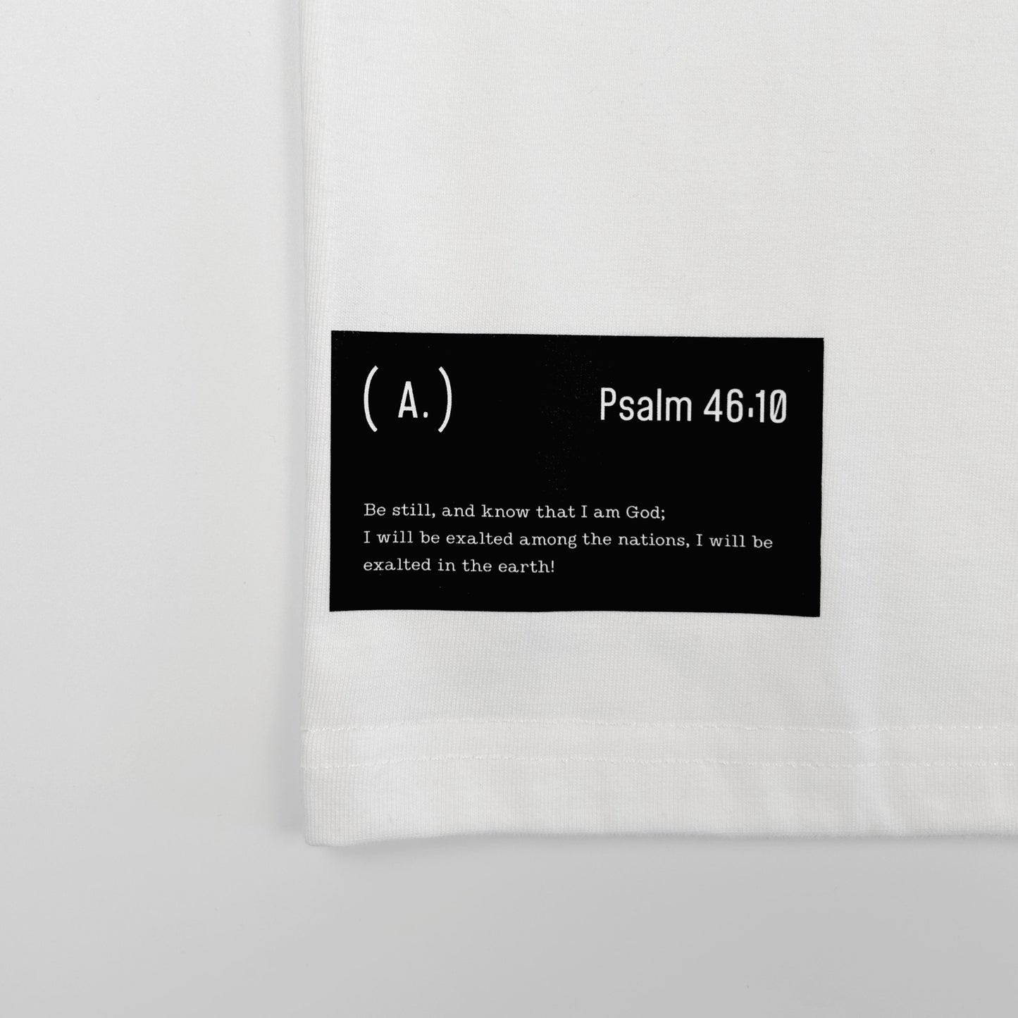 Be still. – Kid's Basic (Bold)