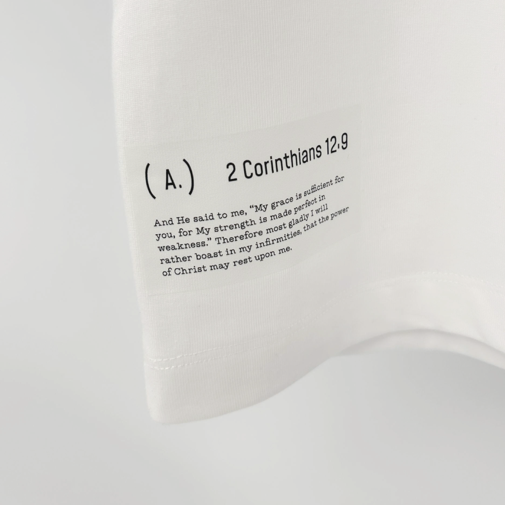 In grace. – Men’s Oversized (Quiet)