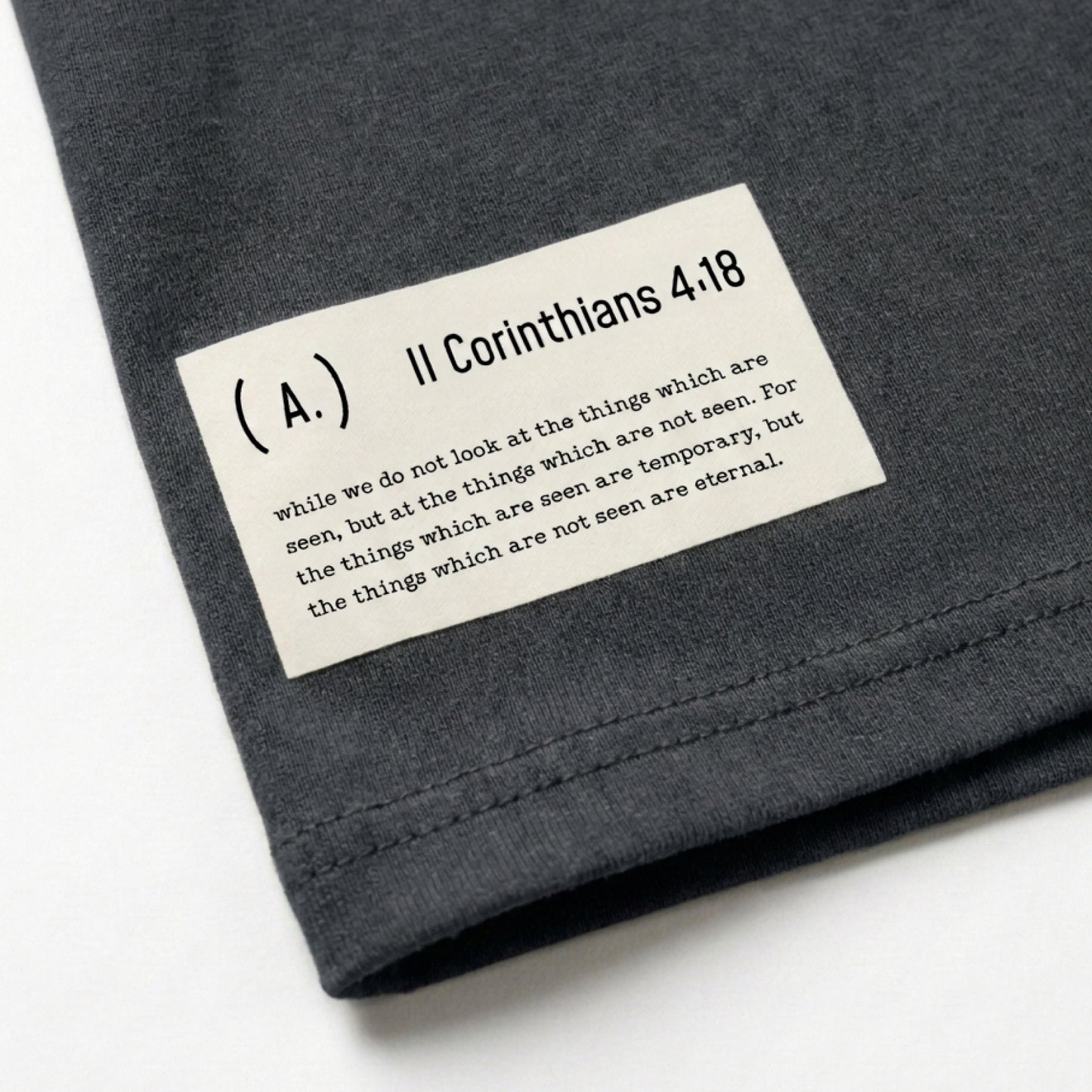 Walk by faith. – Unisex Relaxed Fit