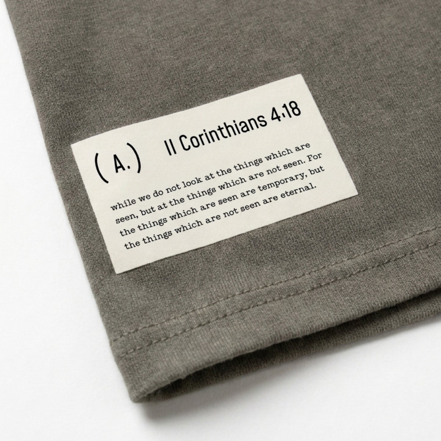 Walk by faith. – Unisex Relaxed Fit