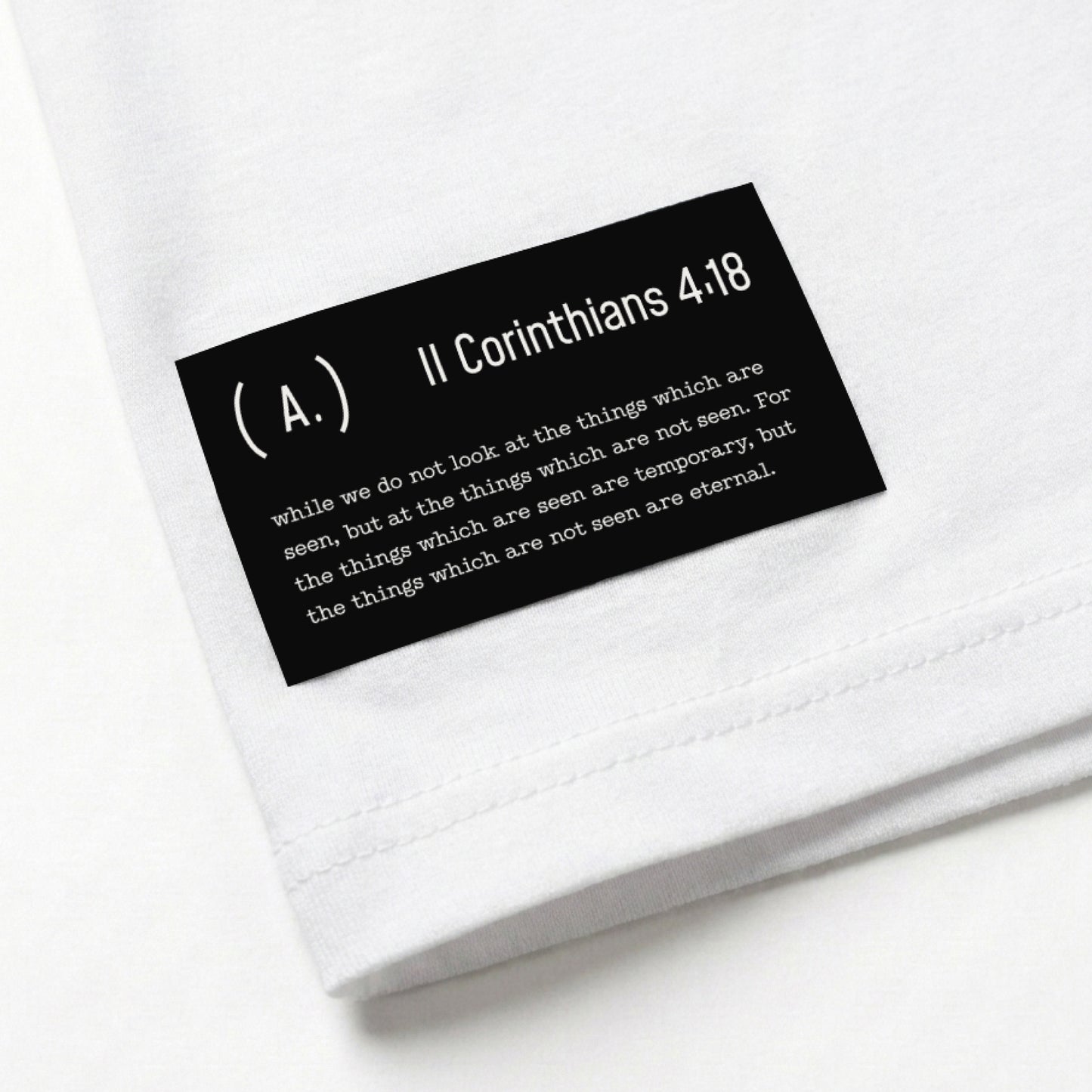 Walk by faith. – Unisex Relaxed Fit